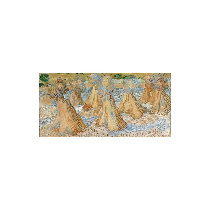  Obraz na płótnie 50x25cm Vincent van Gogh Snopy pszenicy