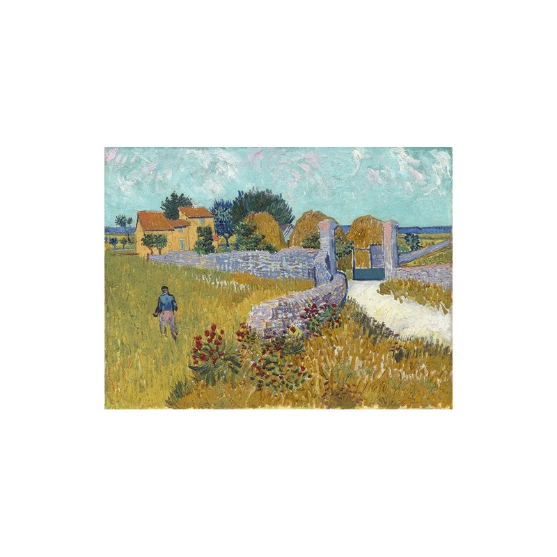  Obraz na płótnie 50x35cm Vincent van Gogh Chata w Prowansji
