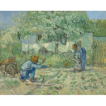  Obraz na płótnie 50x40cm Vincent van Gogh Pierwsze kroki