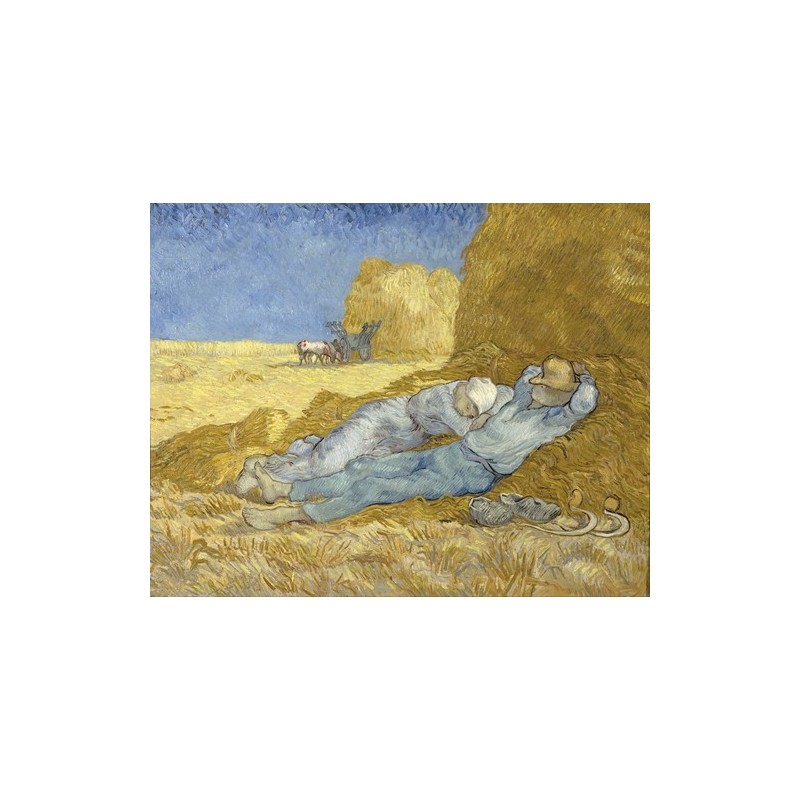  Obraz na płótnie 50x40cm Vincent van Gogh Odpoczynek