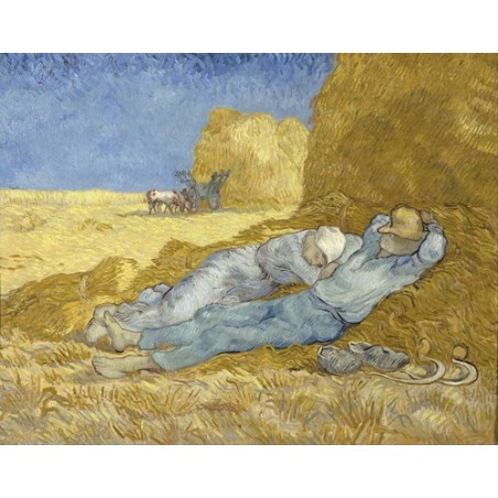  Obraz na płótnie 50x40cm Vincent van Gogh Odpoczynek