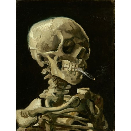  Obraz na płótnie 50x60cm Vincent van Gogh Czaszka