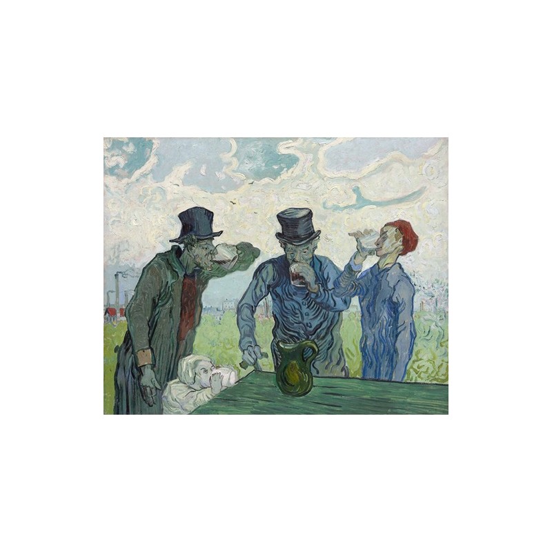  Obraz na płótnie 50x40cm Vincent van Gogh Pijacy
