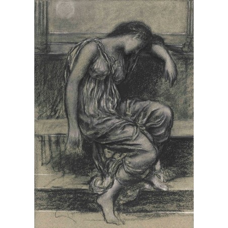  Obraz na płótnie 50x70cm Evelyn De Morgan Studium do In Memoriam