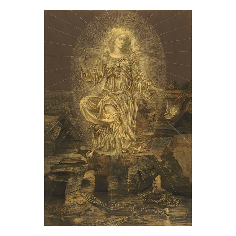  Obraz na płótnie 50x75cm Evelyn De Morgan Światło