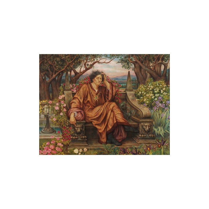  Obraz na płótnie 50x40cm Evelyn De Morgan Dusza w piekle