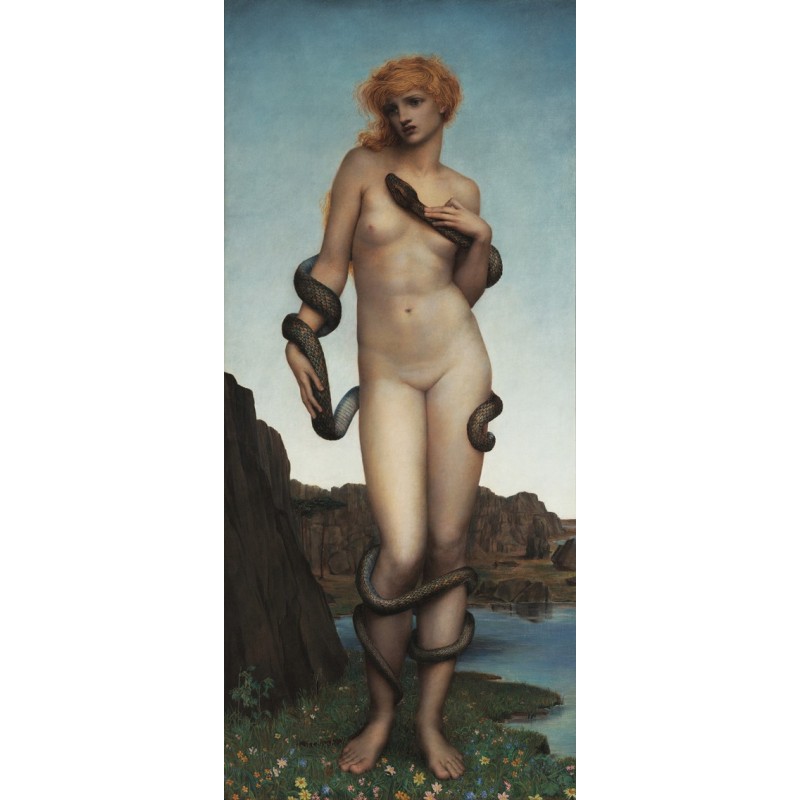  Obraz na płótnie 50x100cm Evelyn De Morgan Kadmos i Harmonia