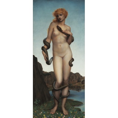  Obraz na płótnie 50x100cm Evelyn De Morgan Kadmos i Harmonia