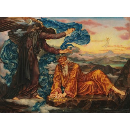  Obraz na płótnie 50x35cm Evelyn De Morgan Związany z ziemią