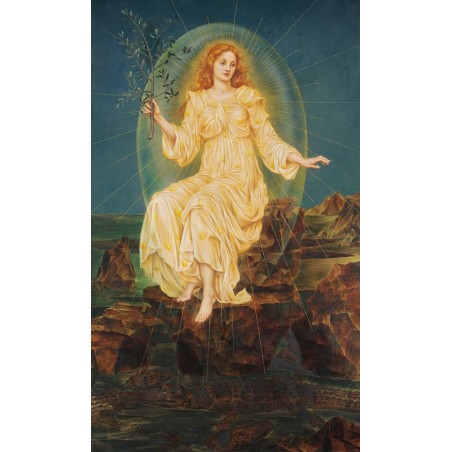  Obraz na płótnie 50x80cm Evelyn De Morgan Światło w ciemności