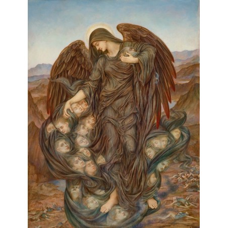 Obraz na płótnie 50x60cm Evelyn De Morgan Pole Poległych