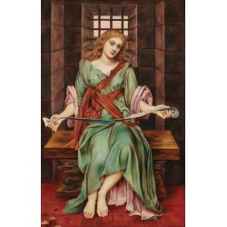 Obraz na płótnie 50x80cm Evelyn De Morgan Uwięziona dusza