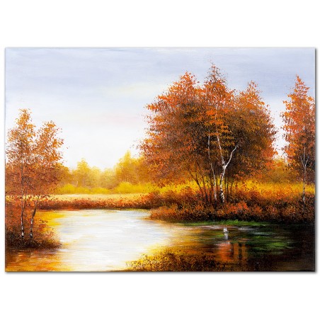  Obraz olejny ręcznie malowany Pejzaż 50x70cm
