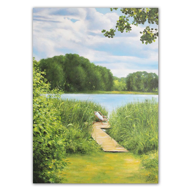 Obraz ręcznie malowany na płótnie 50x70cm