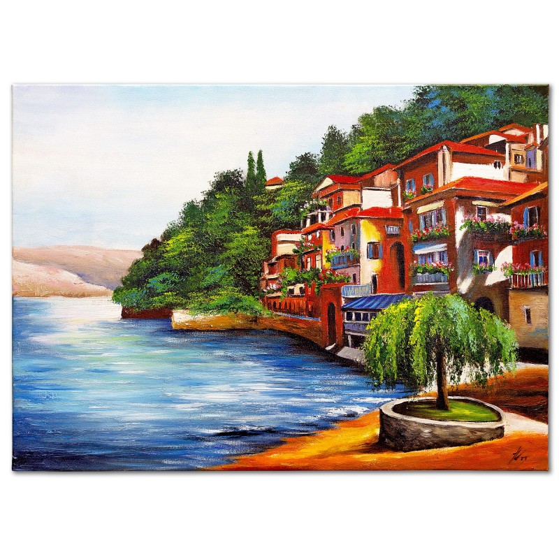  Obraz olejny ręcznie malowany Pejzaż 50x70cm