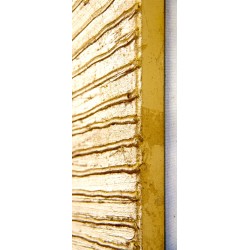  Obraz Z drobinkami złota LUX olejny ręcznie malowany 60x90cm Słońce