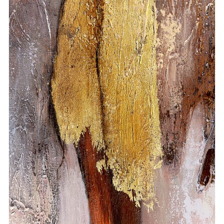  Obraz malowany Kobieta Etno 50x150cm