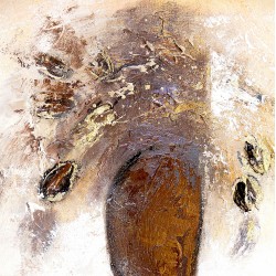  Obraz malowany Kobieta Etno 50x150cm