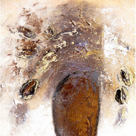  Obraz malowany Kobieta Etno 50x150cm