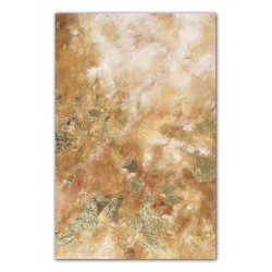  Obraz ręcznie malowany z elementami płatków złota BOHO 60x90cm