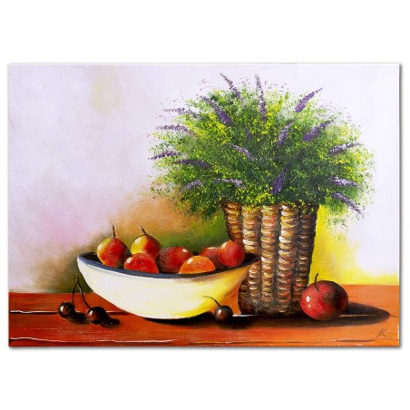  Obraz olejny ręcznie malowany Martwa Natura 50x70cm