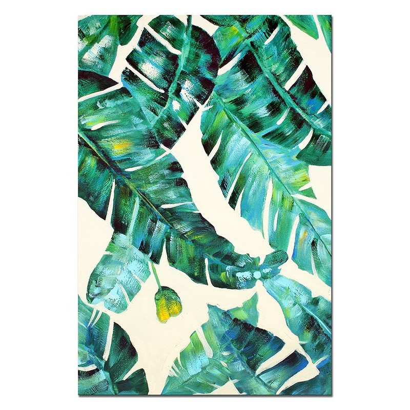  Obraz olejny ręcznie malowany Tropical Island 60x90cm