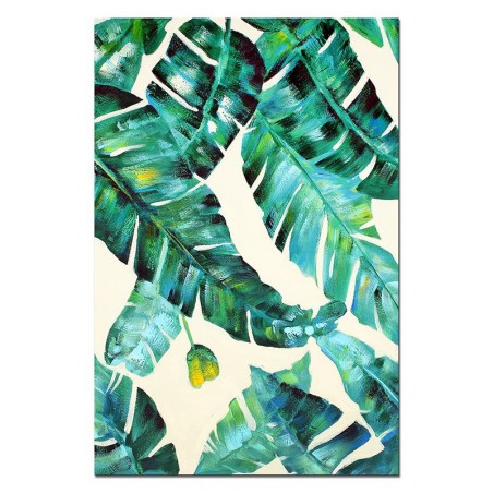  Obraz olejny ręcznie malowany Tropical Island 60x90cm