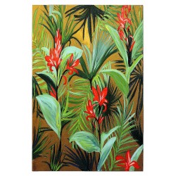 Obraz olejny ręcznie malowany Tropical Island 60x90cm