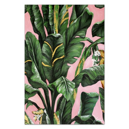  Obraz olejny ręcznie malowany Tropical Island 60x90cm