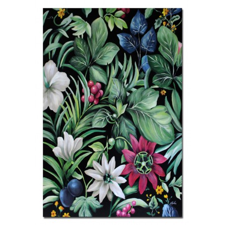  Obraz olejny ręcznie malowany Tropical Island 60x90cm