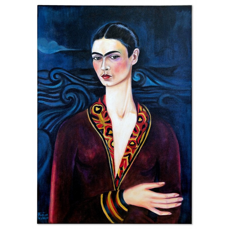  Obraz malowany Frida Kahlo Autoportret 50x70cm