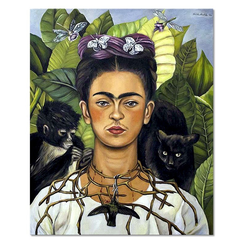 Obraz olejny ręcznie malowany Frida Kahlo 80x100cm kopia