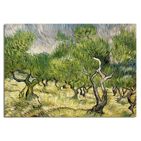 Obraz olejny ręcznie malowany 50x70cm Vincent van Gogh Gaj oliwny