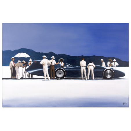  Obraz olejny ręcznie malowany Jack Vettriano Bluebird at Bonneville 80x120 cm