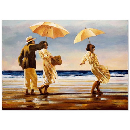 Obraz olejny ręcznie malowany Jack Vettriano Picnic Party kopia 50x70cm