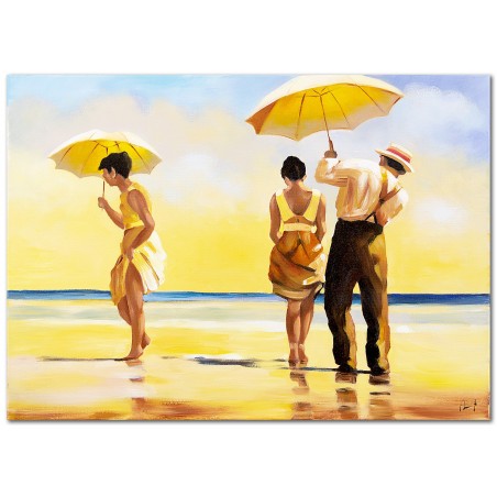  Obraz olejny ręcznie malowany 50x70cm Jack Vettriano Mad Dogs