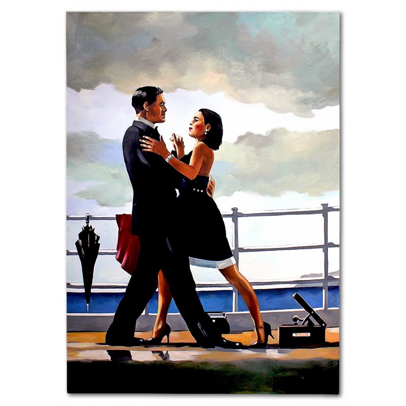  Obraz olejny ręcznie malowany 50x70cm Jack Vettriano kopia
