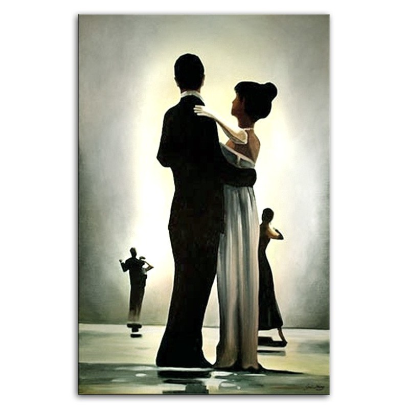  Obraz olejny ręcznie malowany 60x90cm Jack Vettriano kopia