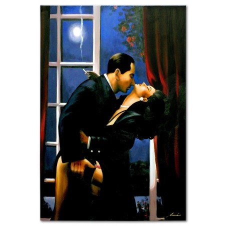  Obraz olejny ręcznie malowany 60x90 cm Jack Vettriano kopia