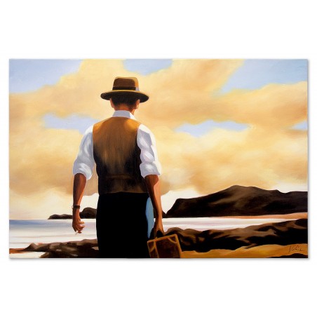  Obraz olejny ręcznie malowany 60x90cm Jack Vettriano kopia