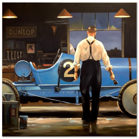  Obraz olejny ręcznie malowany 90x90cm Jack Vettriano kopia