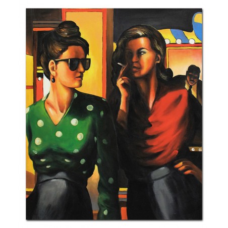  Obraz olejny ręcznie malowany 75x90cm Jack Vettriano kopia