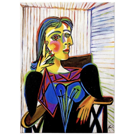  Obraz ręcznie malowany 50x70cm Pablo Picasso Portret Dory Maar