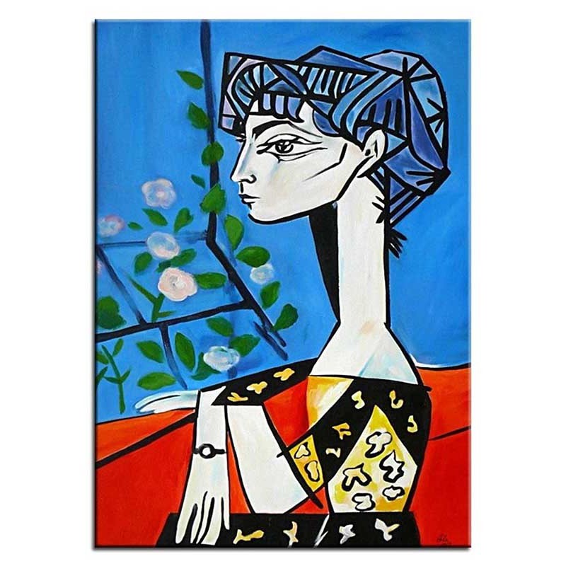  Obraz Pablo Picasso Jacqueline malowany 50x70cm