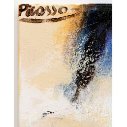  Obraz olejny ręcznie malowany na płótnie 50x70cm Pablo Picasso Niebieski akt kopia
