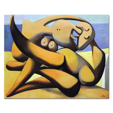  Obraz olejny ręcznie malowany na płótnie 80x100cm Pablo Picasso kopia