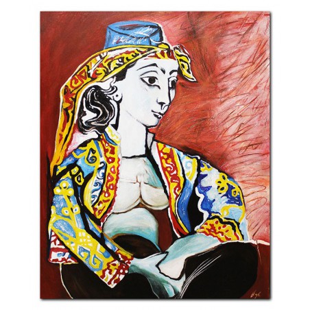  Obraz olejny ręcznie malowany Pablo Picasso kopia 80x100cm