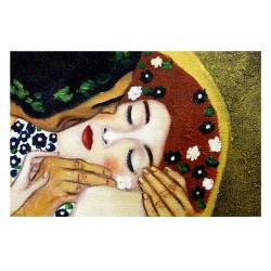  Obraz olejny ręcznie malowany Gustav Klimt Pocałunek kopia 50x70cmx3