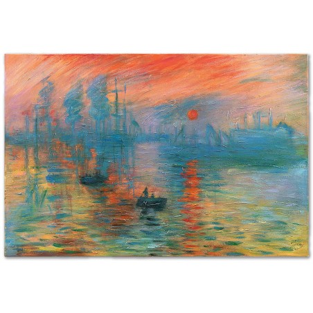  Obraz olejny ręcznie malowany Tęczowy Pejzaż 50x70cm