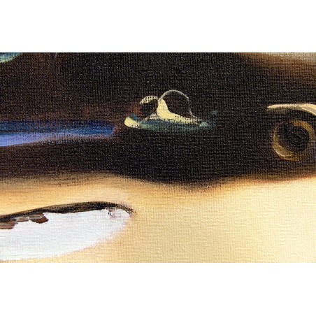  Obraz olejny ręcznie malowany Salvador Dali Martwa natura z owocami kopia 60x90cm